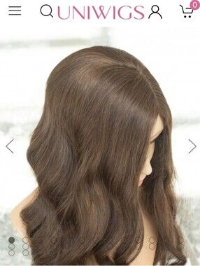 Uniwigs Airy Elegance 16" Remy Human Hair Topper
